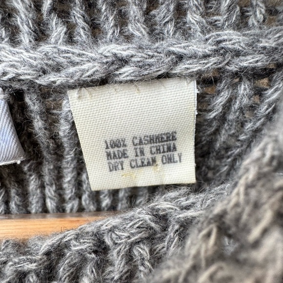 TSE Women's CASHMERE LINKS STITCH MOCKNECK Sweater Sz M - Picture 3 of 11